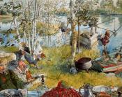 卡尔 拉尔森 : The Fishing of the crabs